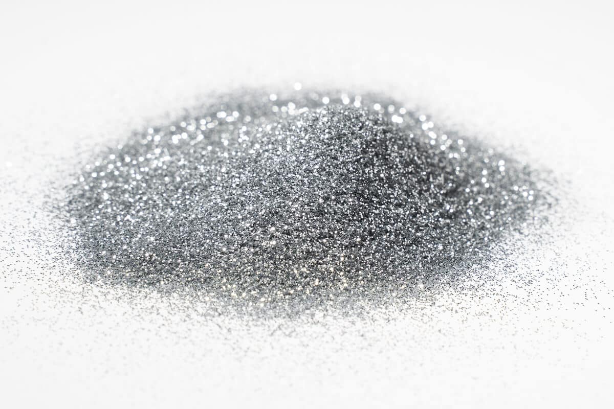 Ultra Fine Glitter Powder (Silver Ash Grey) 15g