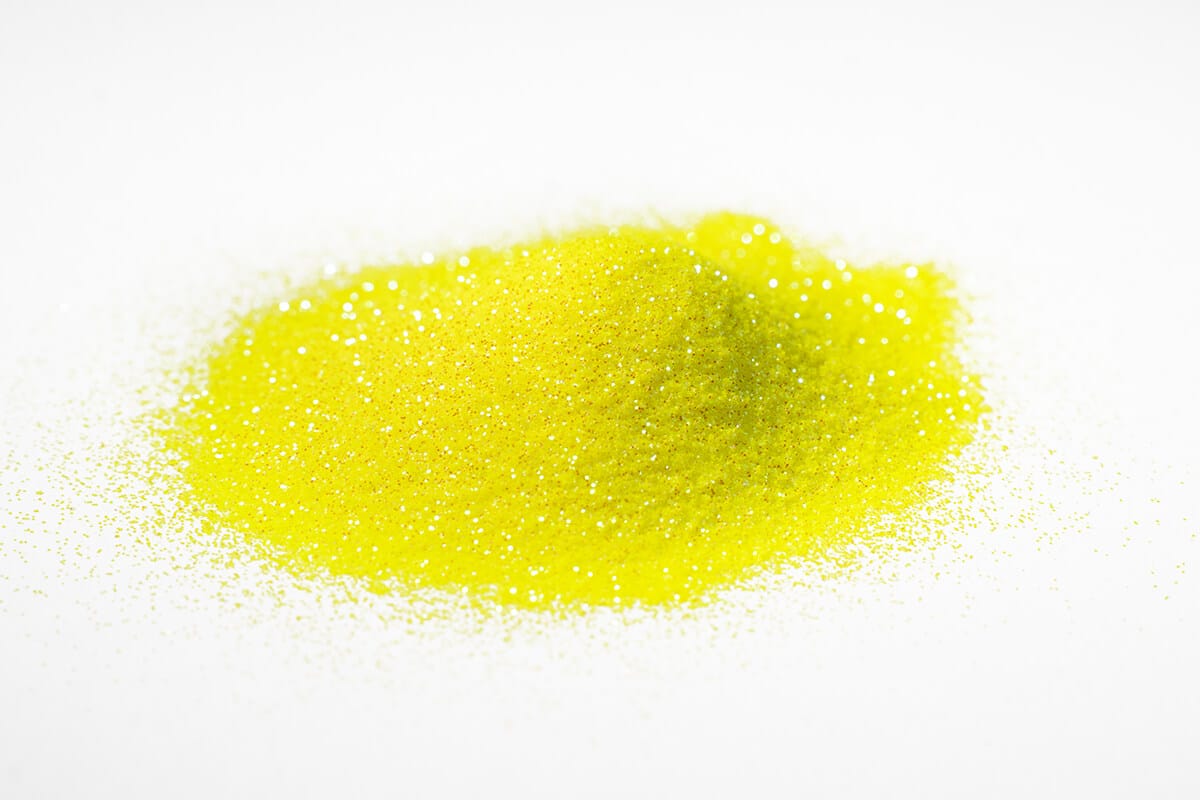 YELLOW - Holographic Glitter Powder - EPODEX - USA