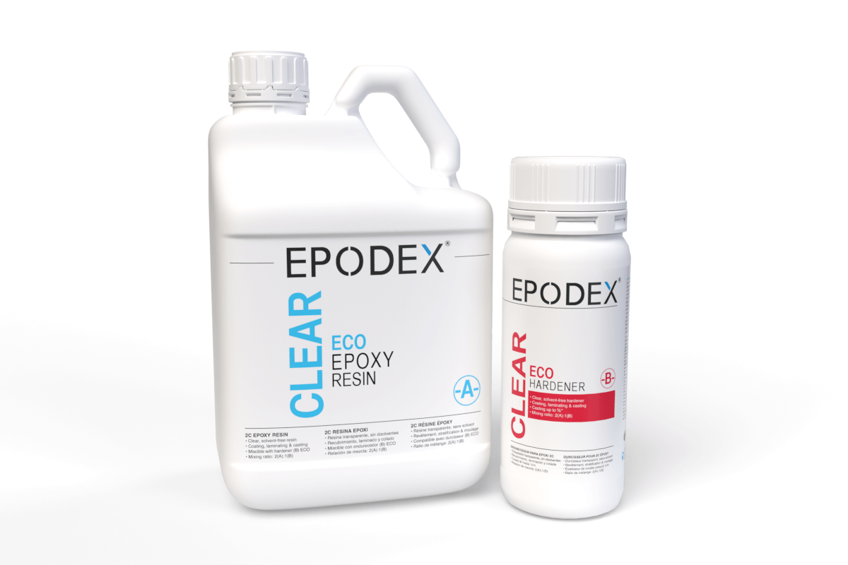 Epoxy Resin System for Stone Carpets (Resin + Hardener)