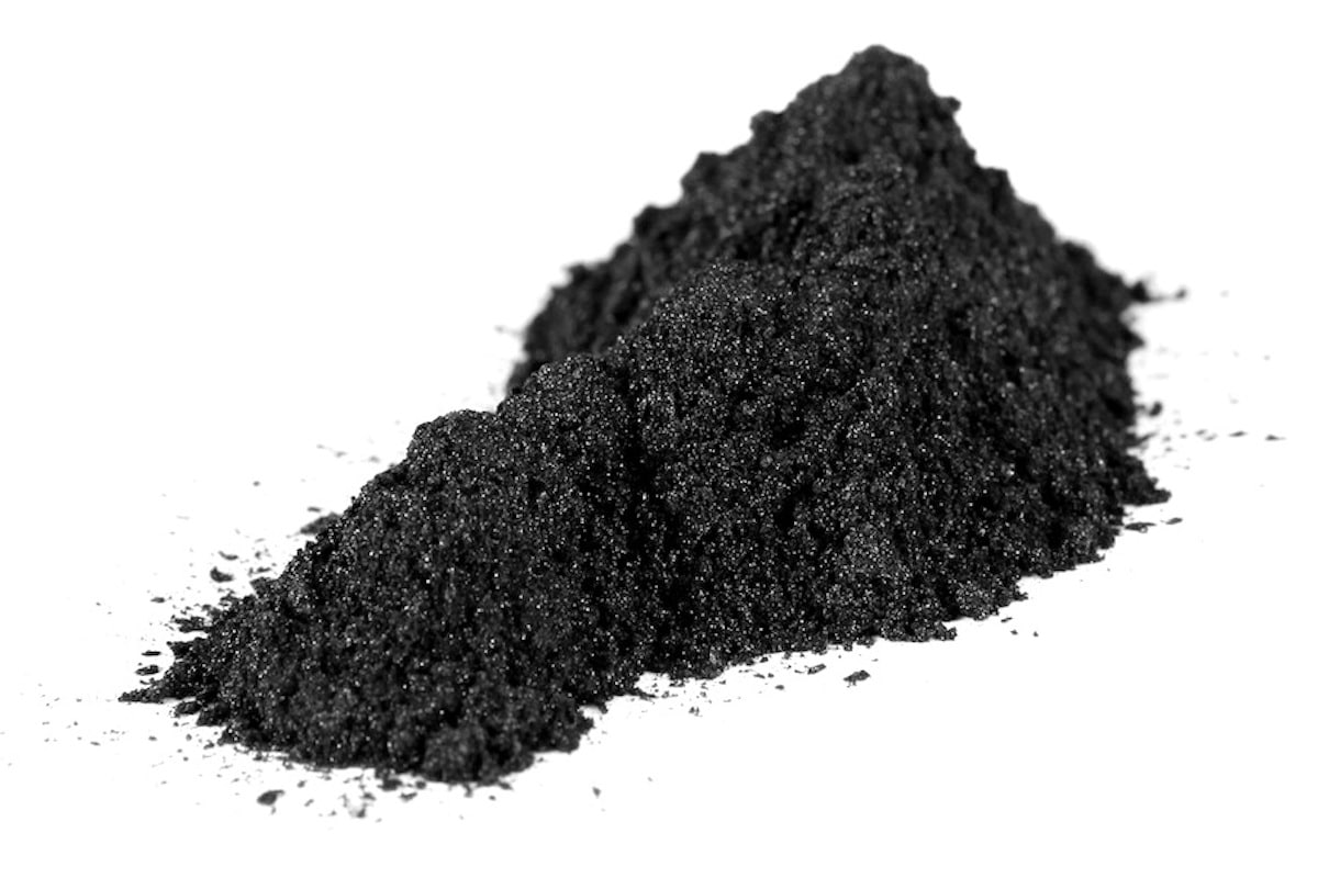DEEP BLACK - Metallic Mica Powder