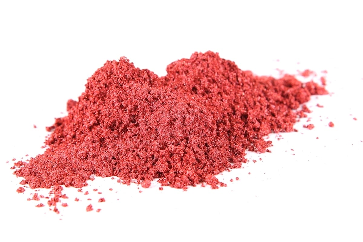 MEYSPRING Wine Red Two-Tone Mica Powder: Captivating Color