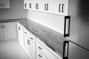 epoxy countertop platinum silver deep black 2