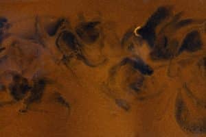 epoxy abletop flame copper dark brown