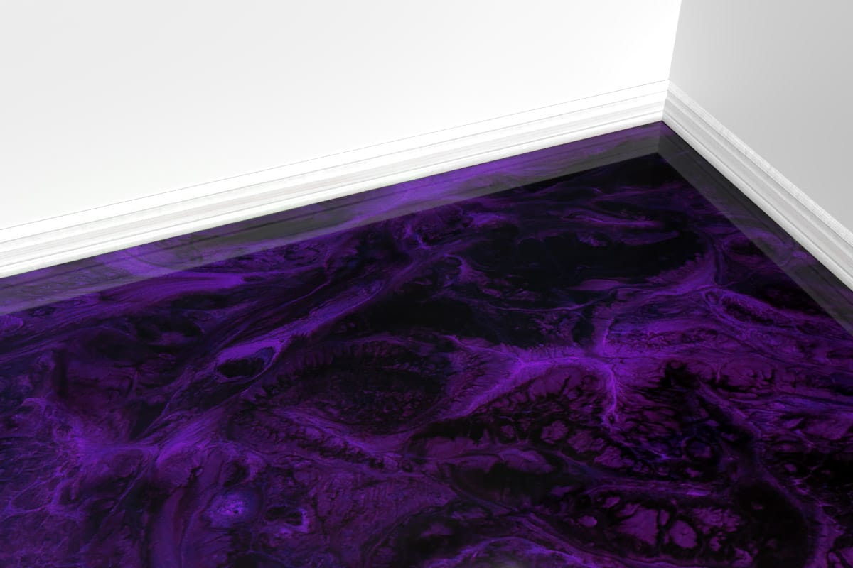 flooring grape purple jet black