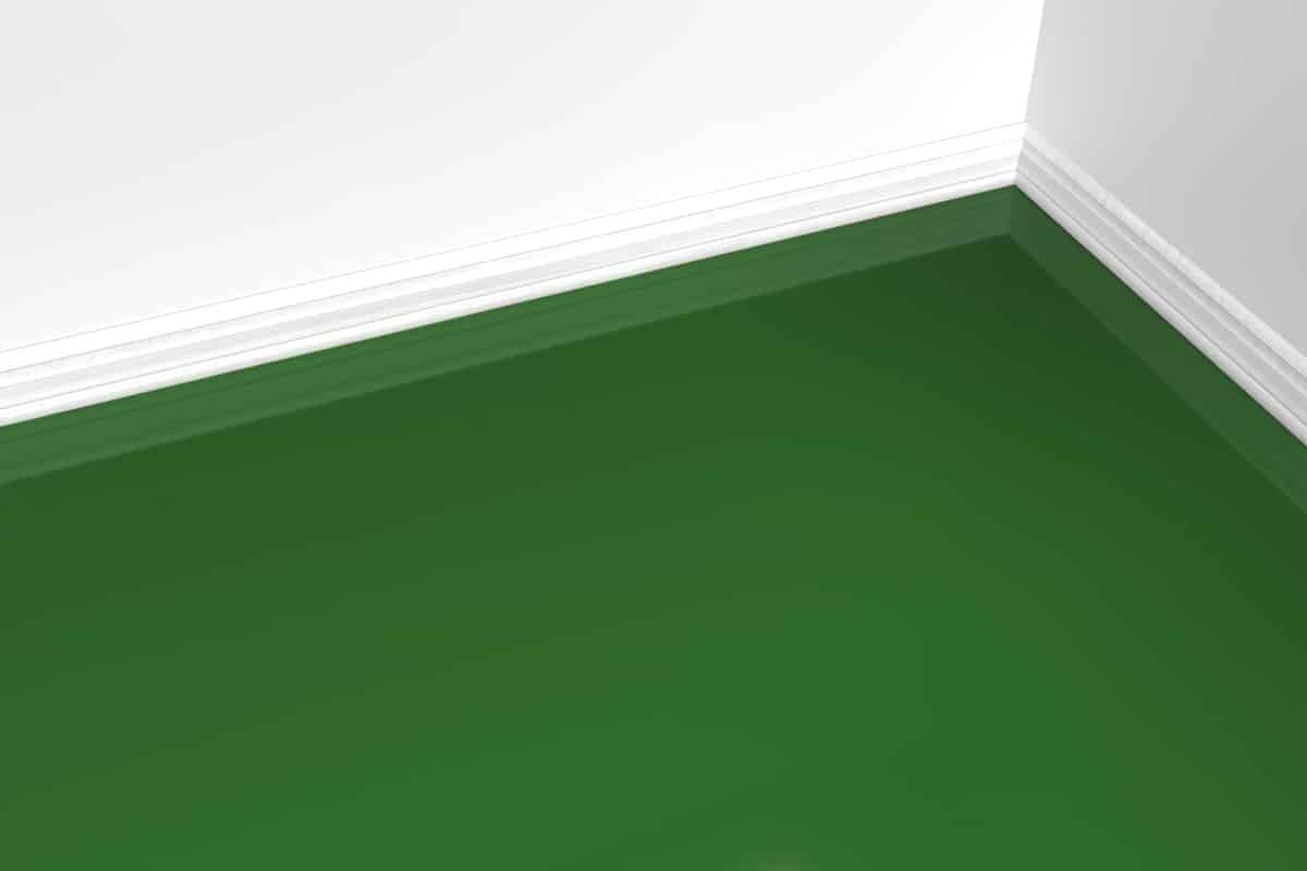 flooring solid grass green
