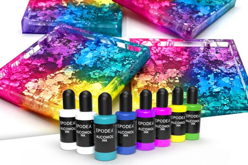 Sample set of Glow in the dark Color Powder