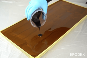 Metallic Epoxy Flooring Kit - FLAME COPPER & DARK BROWN