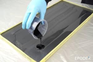 epoxy satin gray jet black