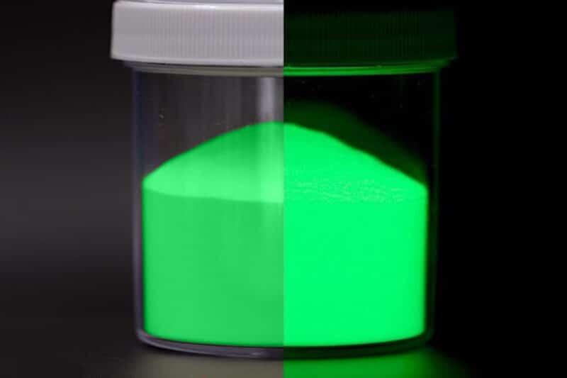 glowinthedark pigment freen epoxidharz epodex