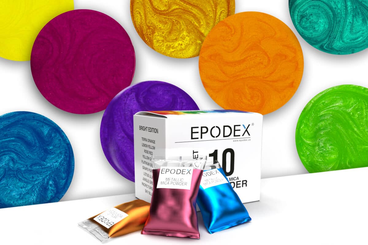 SILVER - Glitter Powder - EPODEX - USA