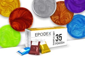 Sample Set of Metallic Mica Powders | 35 Colors