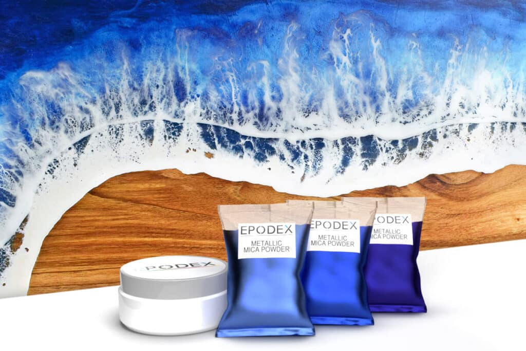 ocean effect epoxy metallic set 1