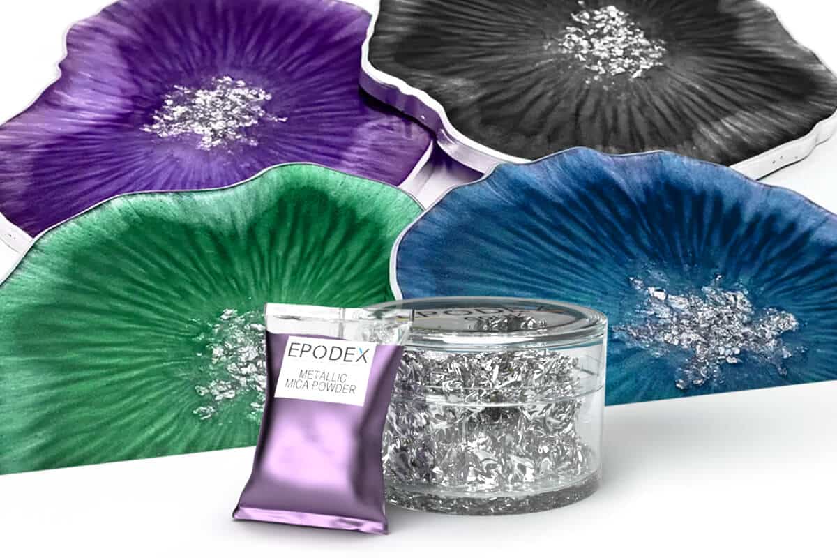 SILVER - Glitter Powder - EPODEX - USA