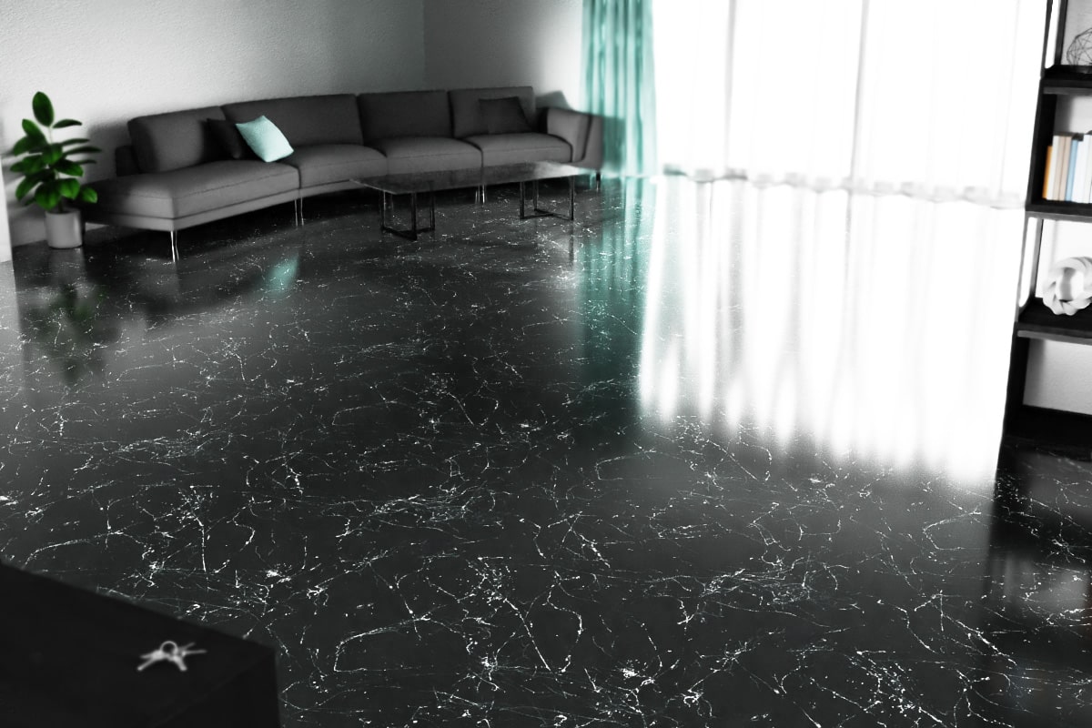 epoxy flooring anthrazitgrau weiss marble