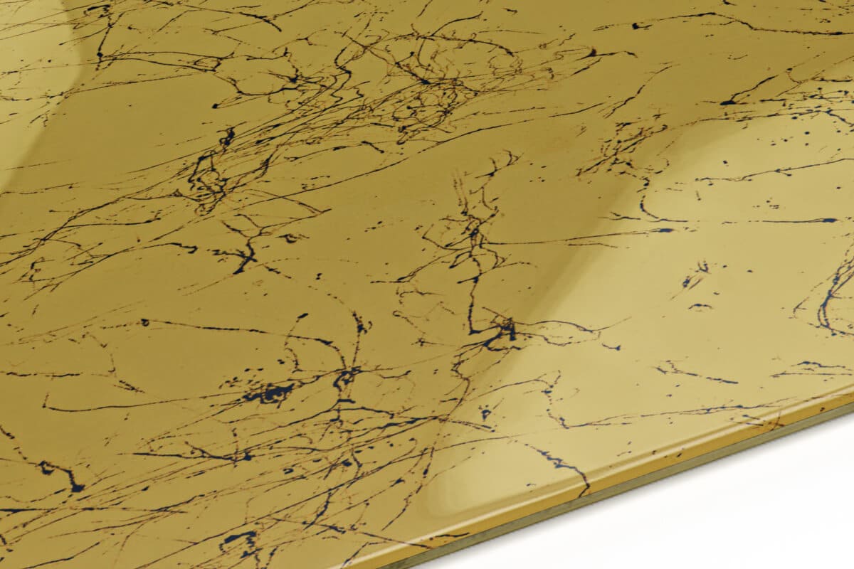 Marble Epoxy Countertop Kit – OCHRE YELLOW & BLACK