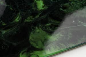 Metallic Solid Epoxy Countertop Kit – BAHIA GREEN & JET BLACK