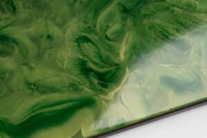 Metallic Solid Epoxy Countertop Kit – OLIVE GREEN & MOSS GREEN