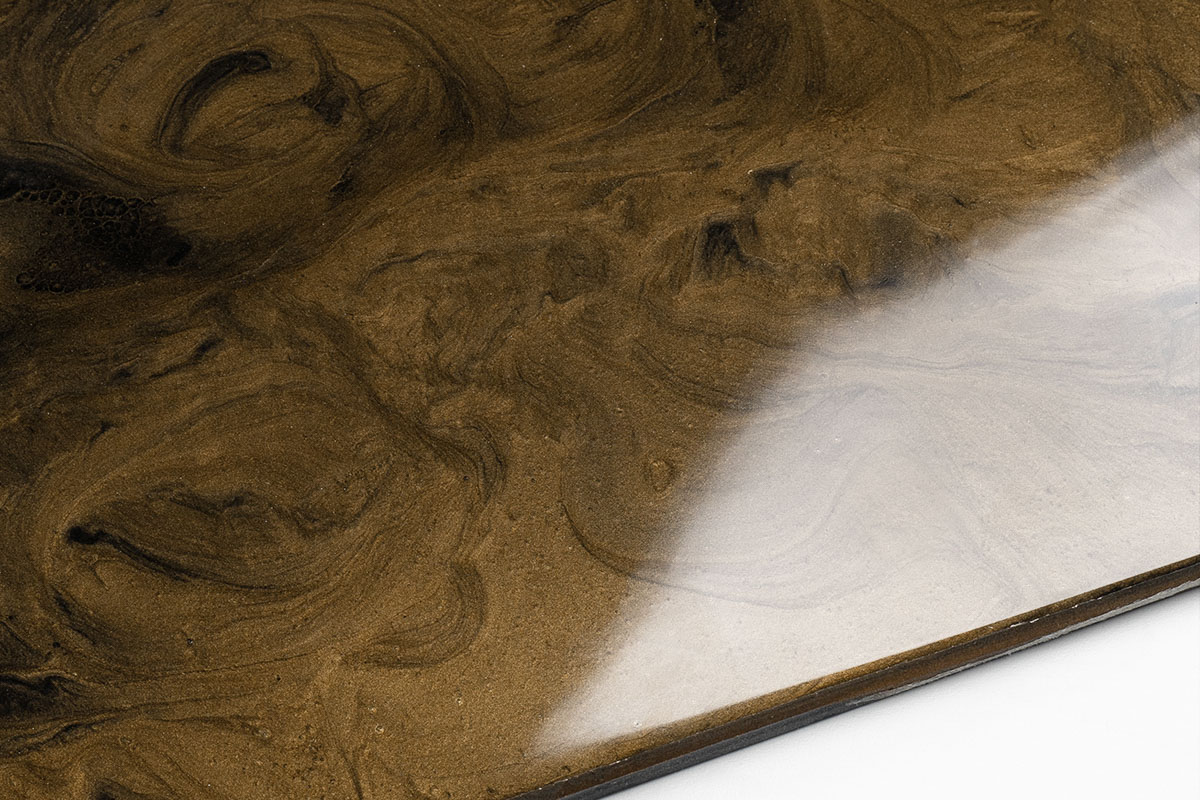 Metallic Epoxy Flooring Kit – BRONZE BROWN & DEEP BLACK