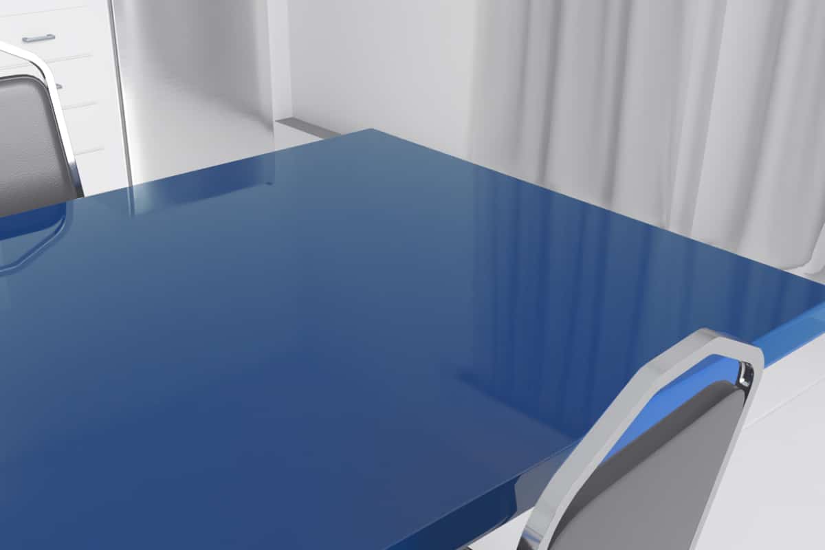 epoxy ral azurblau counter