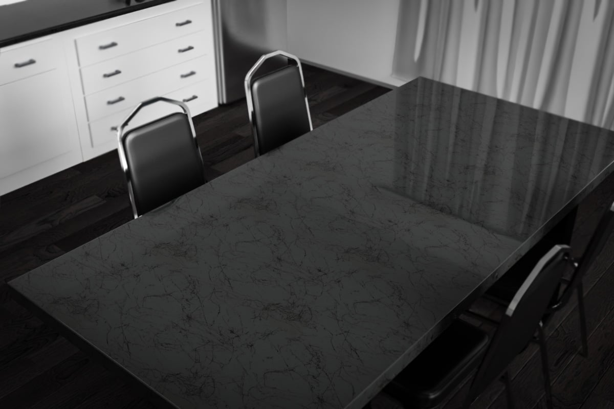 epoxy tabletop anthrazitgrau schwarz marble