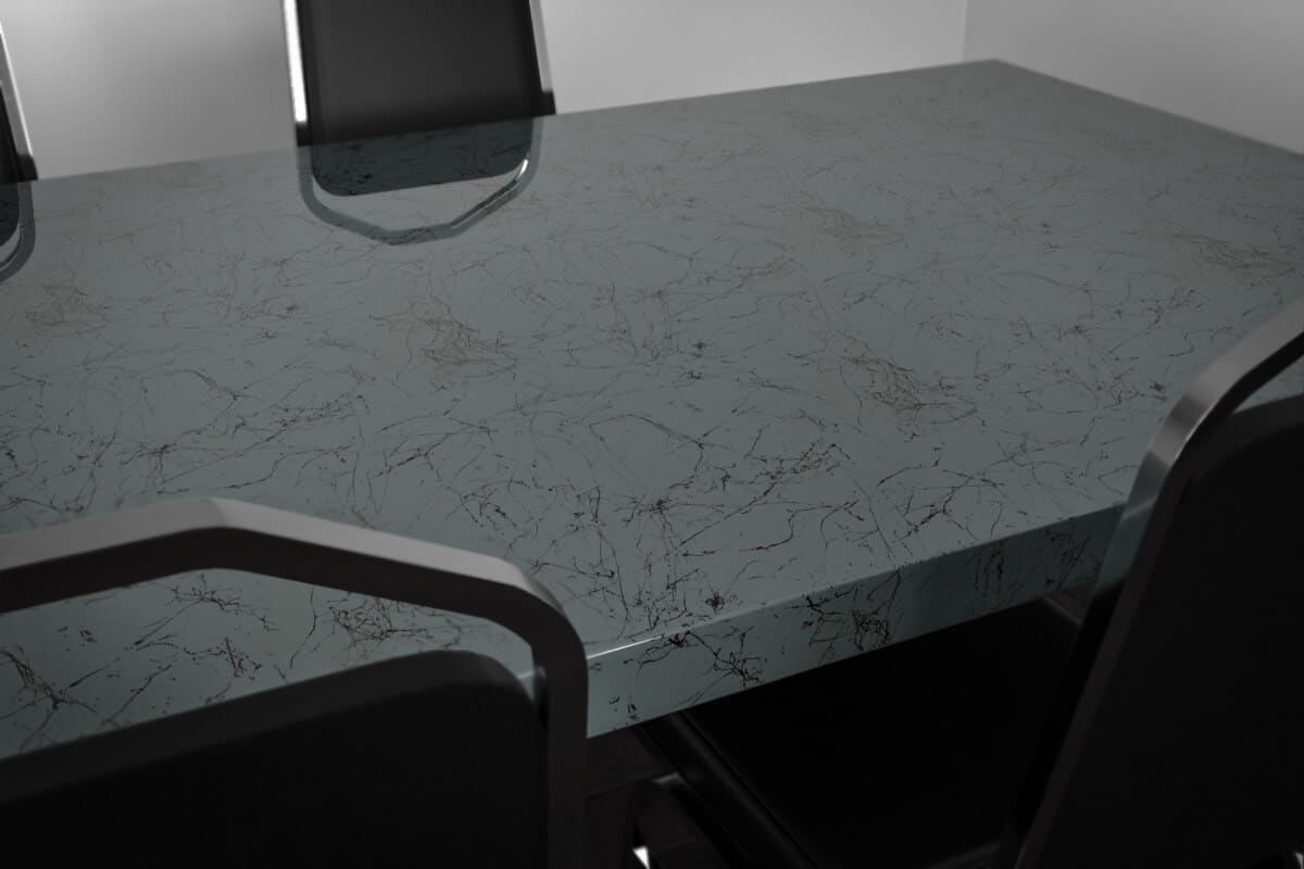 epoxy tabletop eisengrau schwarz marble
