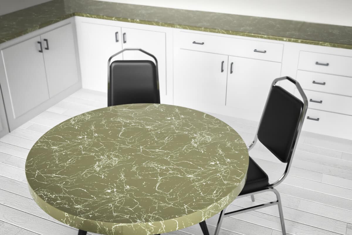 epoxy tabletop olivgrau weiss marble