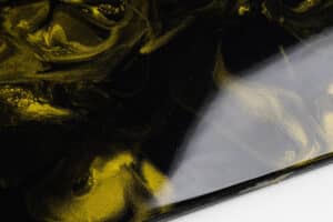 Metallic Epoxy Countertop Kit – DEEP BLACK & YELLOW GOLD