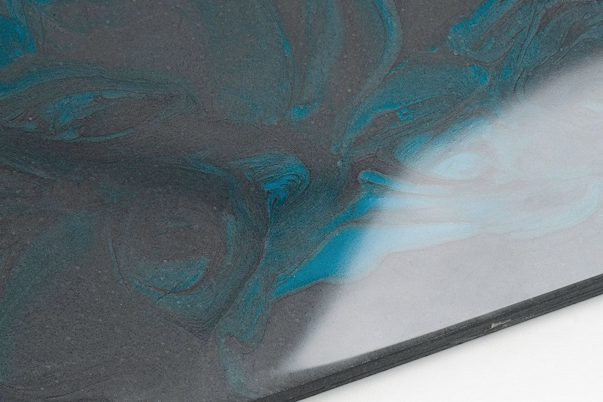 Metallic Epoxy Countertop Kit – SATIN GRAY & PACIFIC TURQUOISE