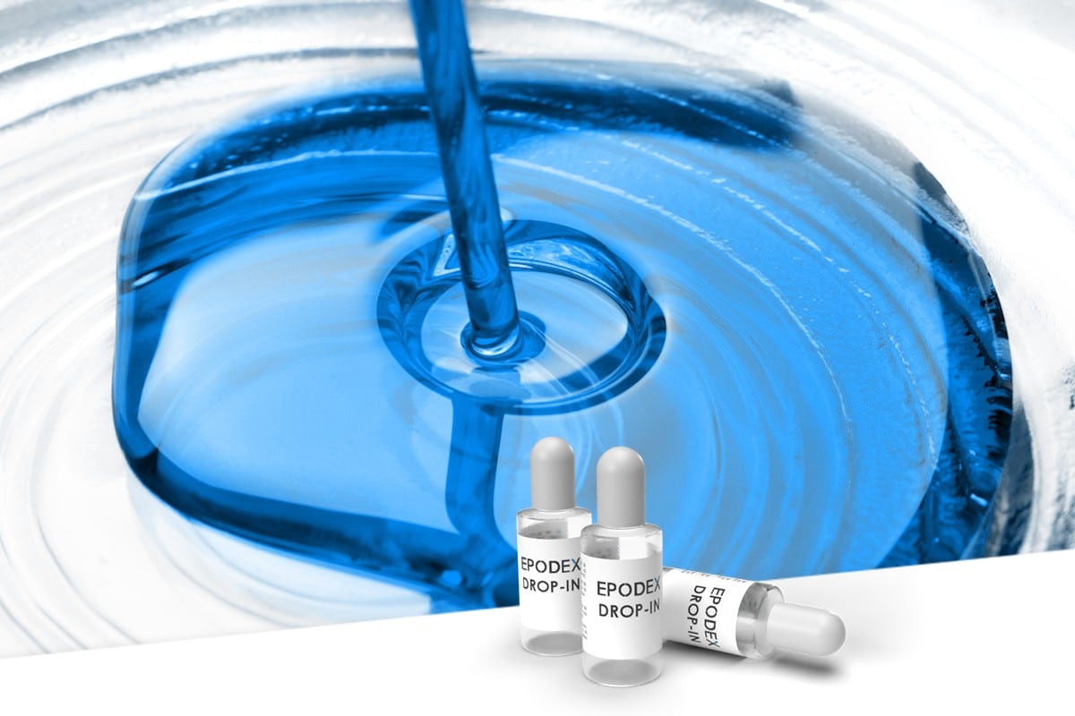 TRANSPARENT BLUE Drop-In Dye