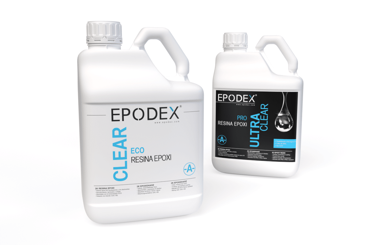 FR EPODEX® Résine époxy 2K, Semi Transparent