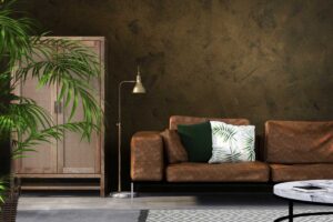 bronze brown brush effect wandfarbe 1