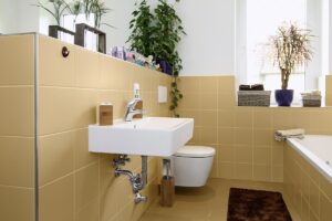 bathroom tile paint