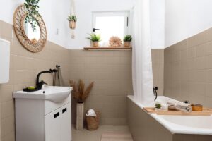 painting tiles bathroom