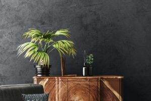 concrete like finish concrete effect wall anthracite gray